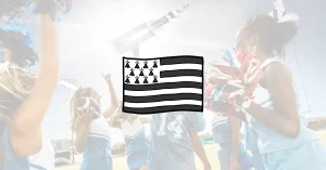equipe de cheerleading en Bretagne
