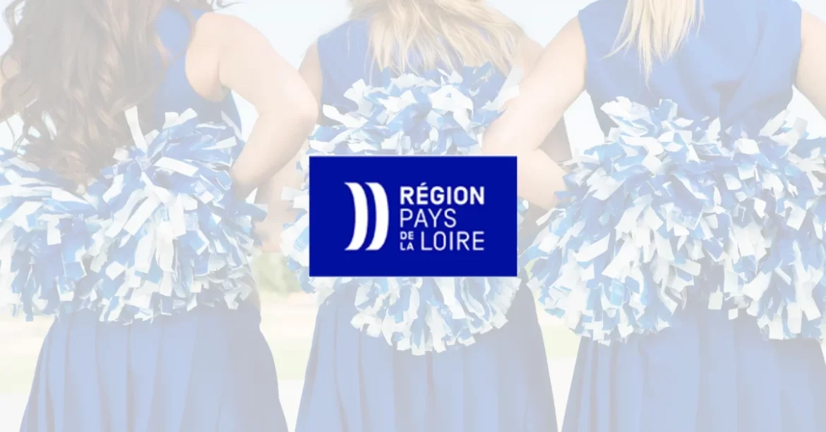 Découvrez tous les clubs de cheerleading situés dans les Pays de la Loire : Nantes, Angers, Vendée, Le Mans, Laval