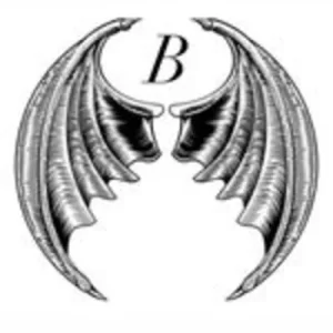 Ailes noires de démons, logo des Ange et Demon d'Issoire et des Black Devils, l'équipe de cheerdance