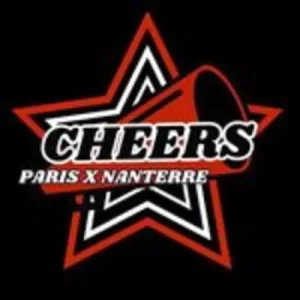 Etoile rouge noire et blanche, logos des Hooligans Cheerleaders de Paris Nanterre.