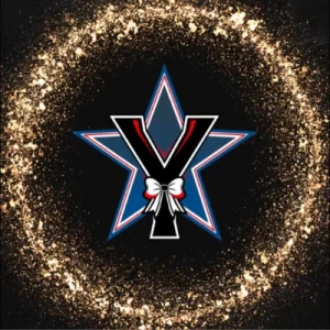 Le logo des cheerleaders des Yankees est le logo des classique des Yankees affublé d'un cheer bow et d'une étoile bleue