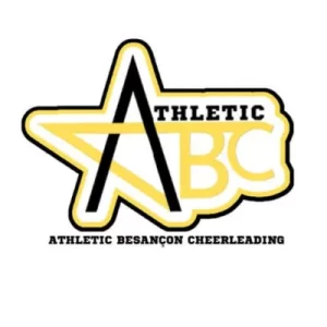 Logo jaune d'Athletic Besançon Cheerleading