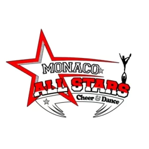 Etoile rouge, logo de Monaco All Stars Cheer and Dance