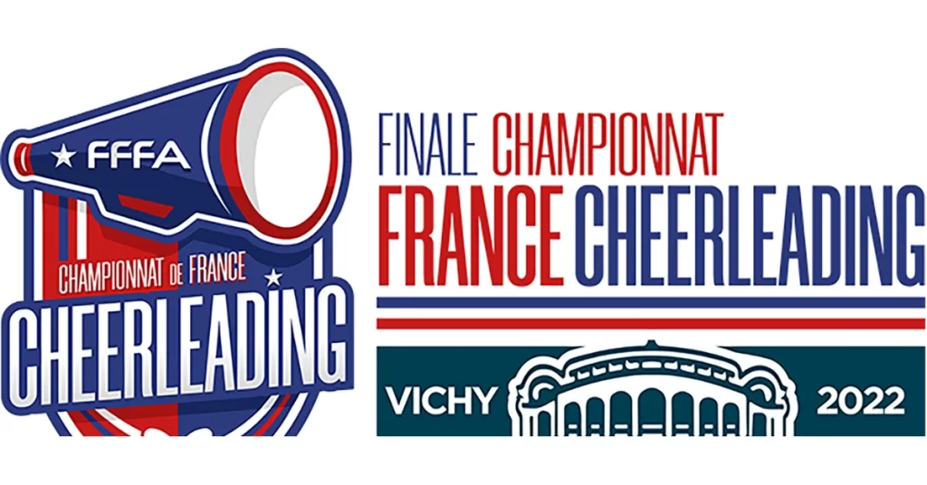 Affiche du championnat de France de Cheerleading 2022 qui s'est déroulé à Vichy.