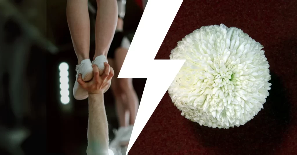 Partner stunt de cheerleading contre un pompon blanc. Quelles différences entre une cheerleader et une pom-pom girl ?