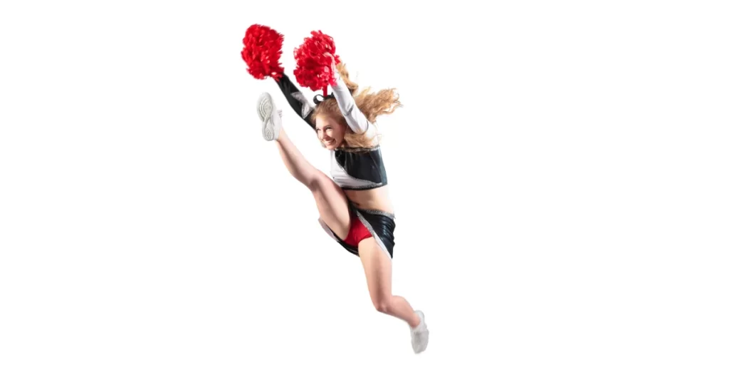 Hurdle Jump en cheerleading : le saut d'obstacle