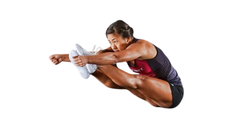 Pike Jump, ou saut de brochet, ressemble à un saut en longueur