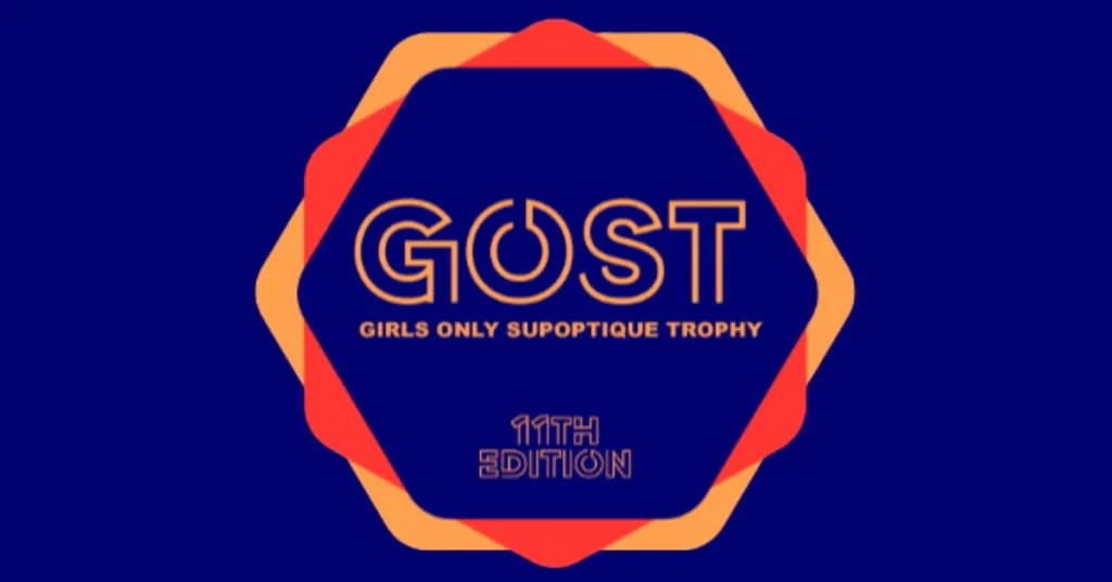 Logo du GOST 2025, la 11eme édition du Girls Only Supoptique Trophy