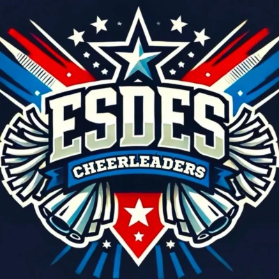Logo officiel du club de danse pompom Esdes Cheerleaders qui évolue dans la ville de Lyon