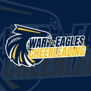 Logo officiel du club de cheerleading War Eagles qui évolue dans la ville de Teyran