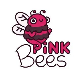 Logo des Pink Bees